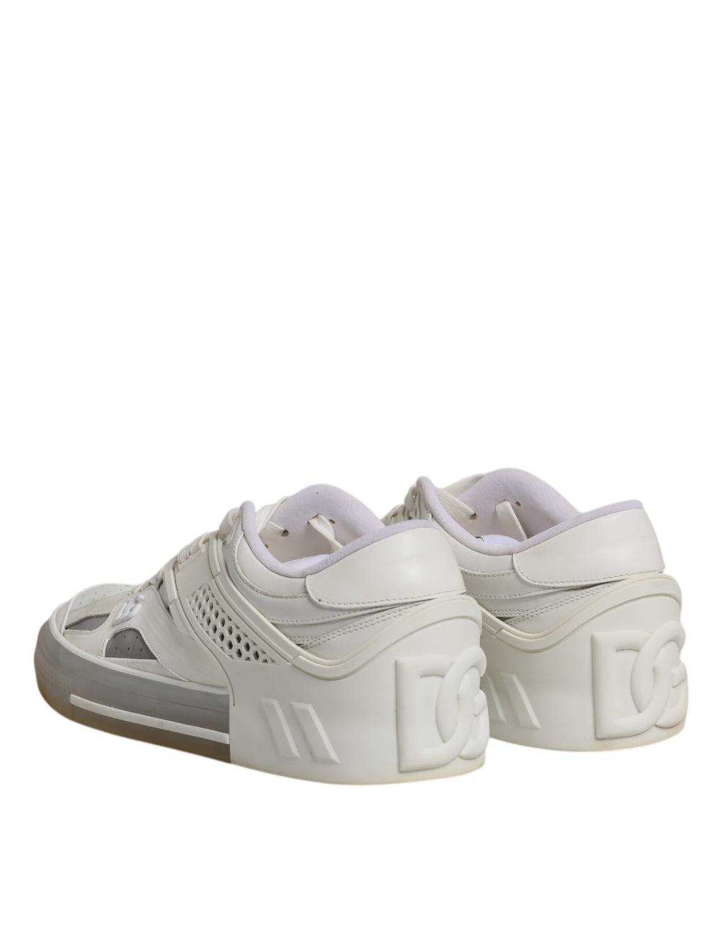 Weiße DG Logo CUSTOM 2.Zero Sneakers Schuhe