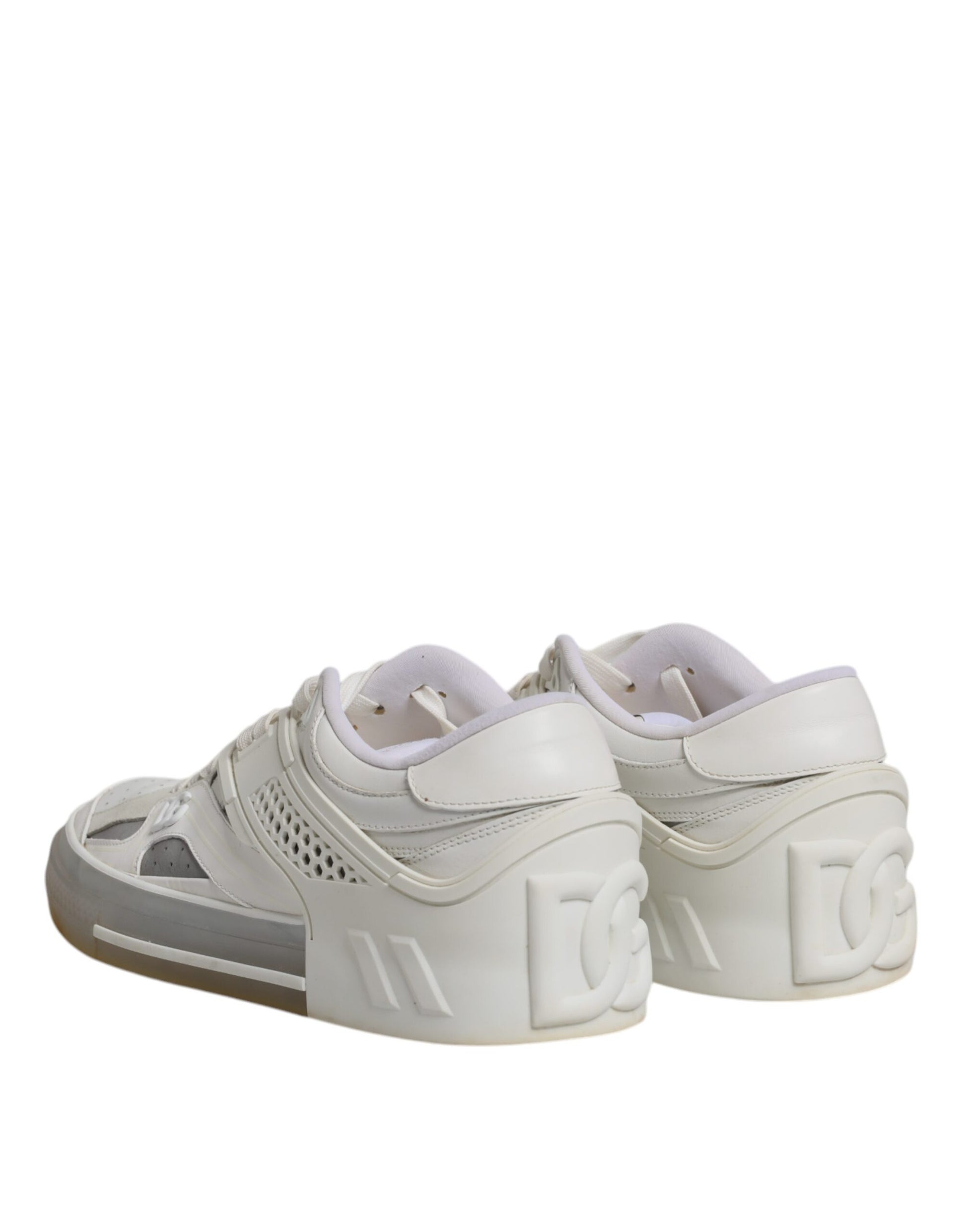 Weiße DG Logo CUSTOM 2.Zero Sneakers Schuhe