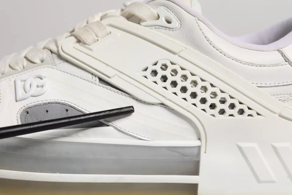 Weiße DG Logo CUSTOM 2.Zero Sneakers Schuhe