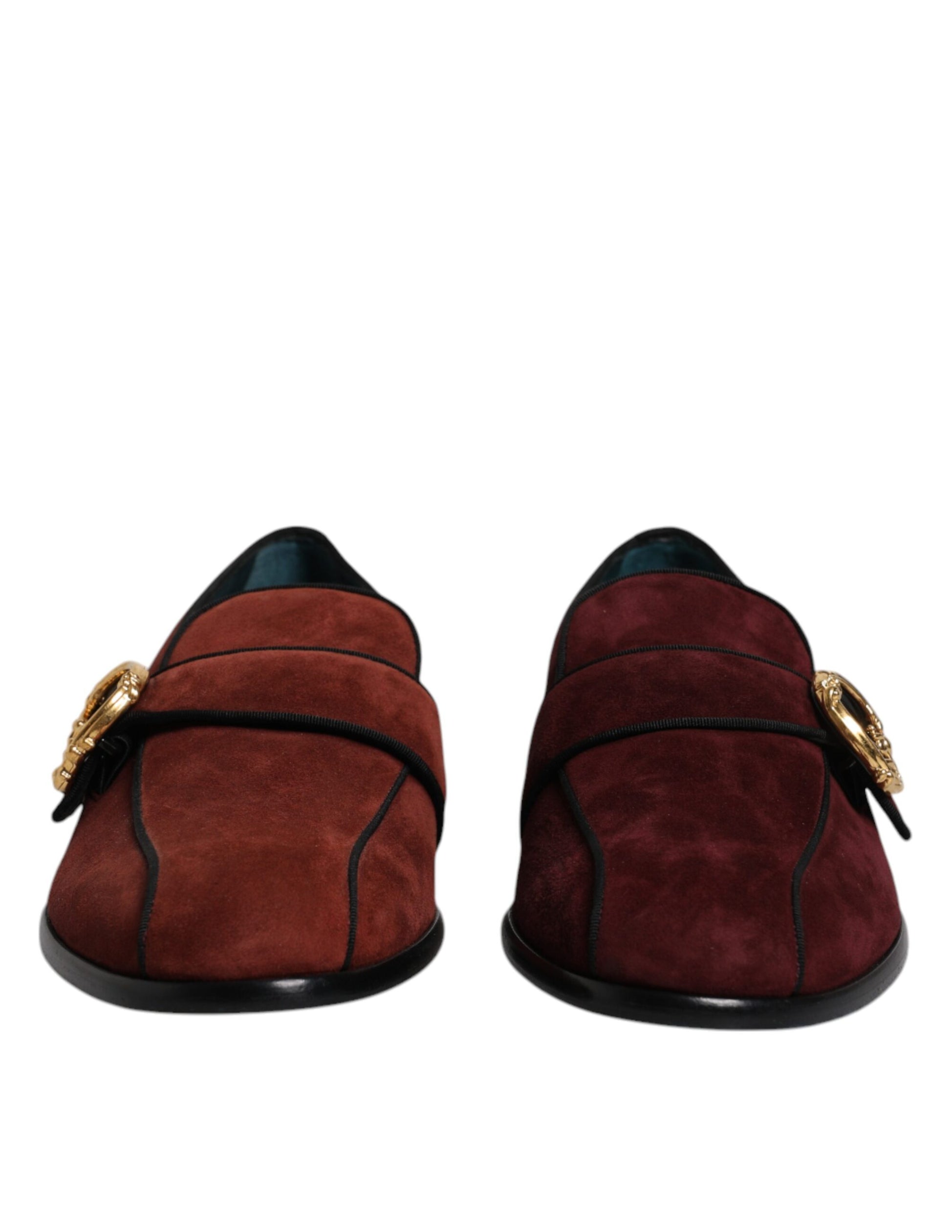 Bordeaux Wildleder Loafer Formelle Herren Abendschuhe