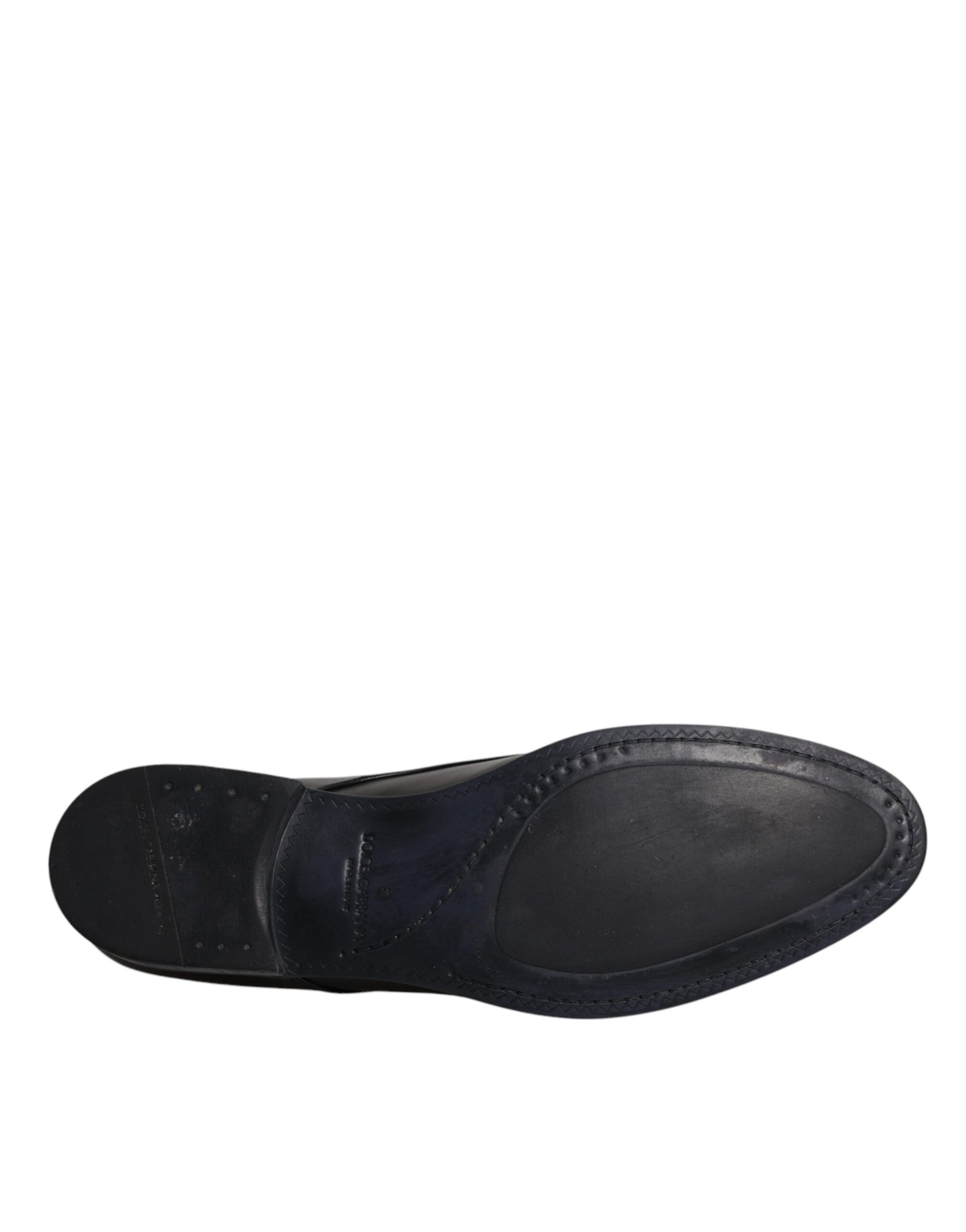 Schwarze Derby-Schuhe aus Lackleder für Herren