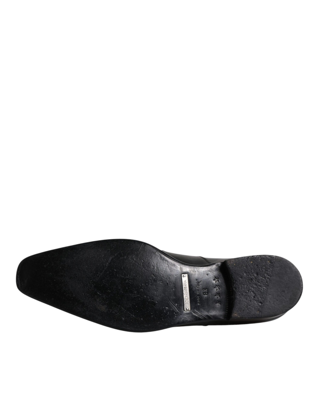 Schwarze Derby-Schuhe aus Leder für Herren