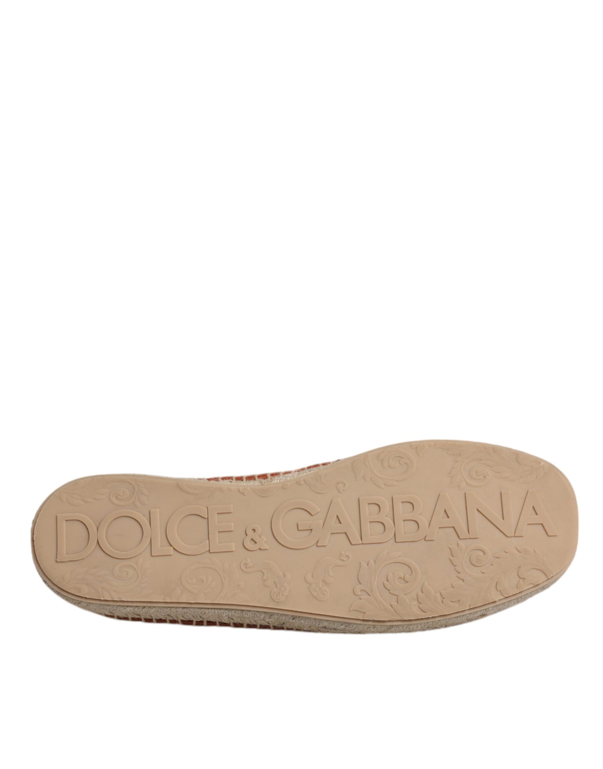 Kastanienbraune Espadrilles aus gewebtem Leder für Herren