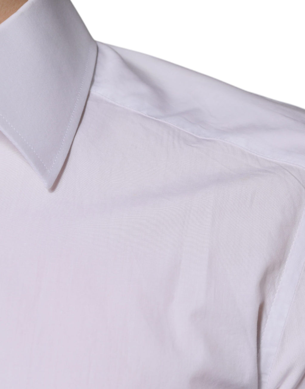 Weißes Slim Fit GOLD Herrenhemd aus Baumwolle