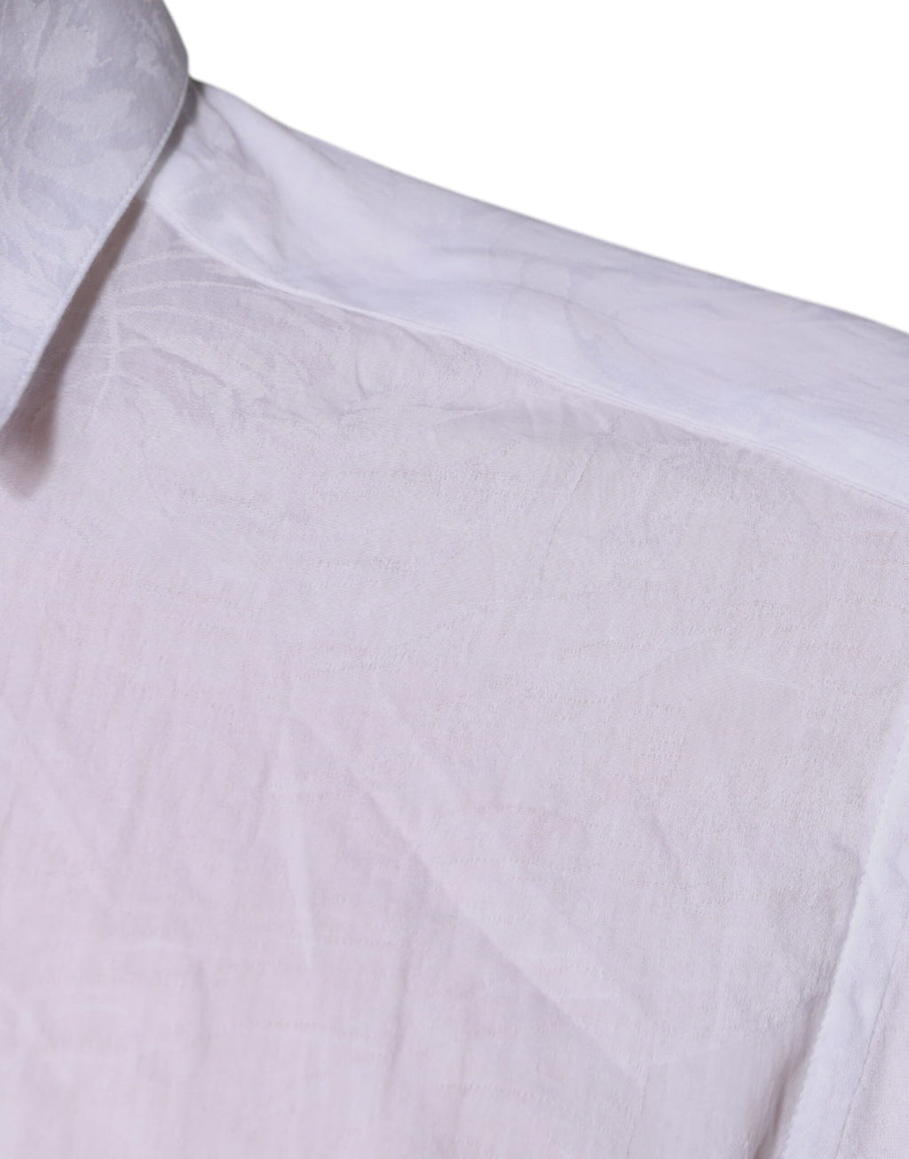 Weißes Slim Fit Herrenhemd aus Baumwolle