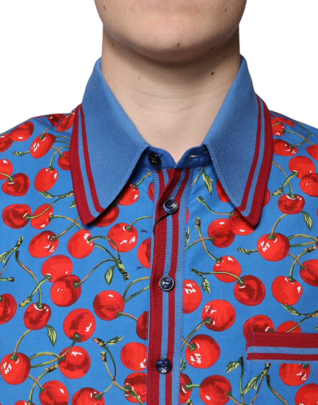Blue Cherry Herren Poloshirt aus Baumwolle mit Kragen