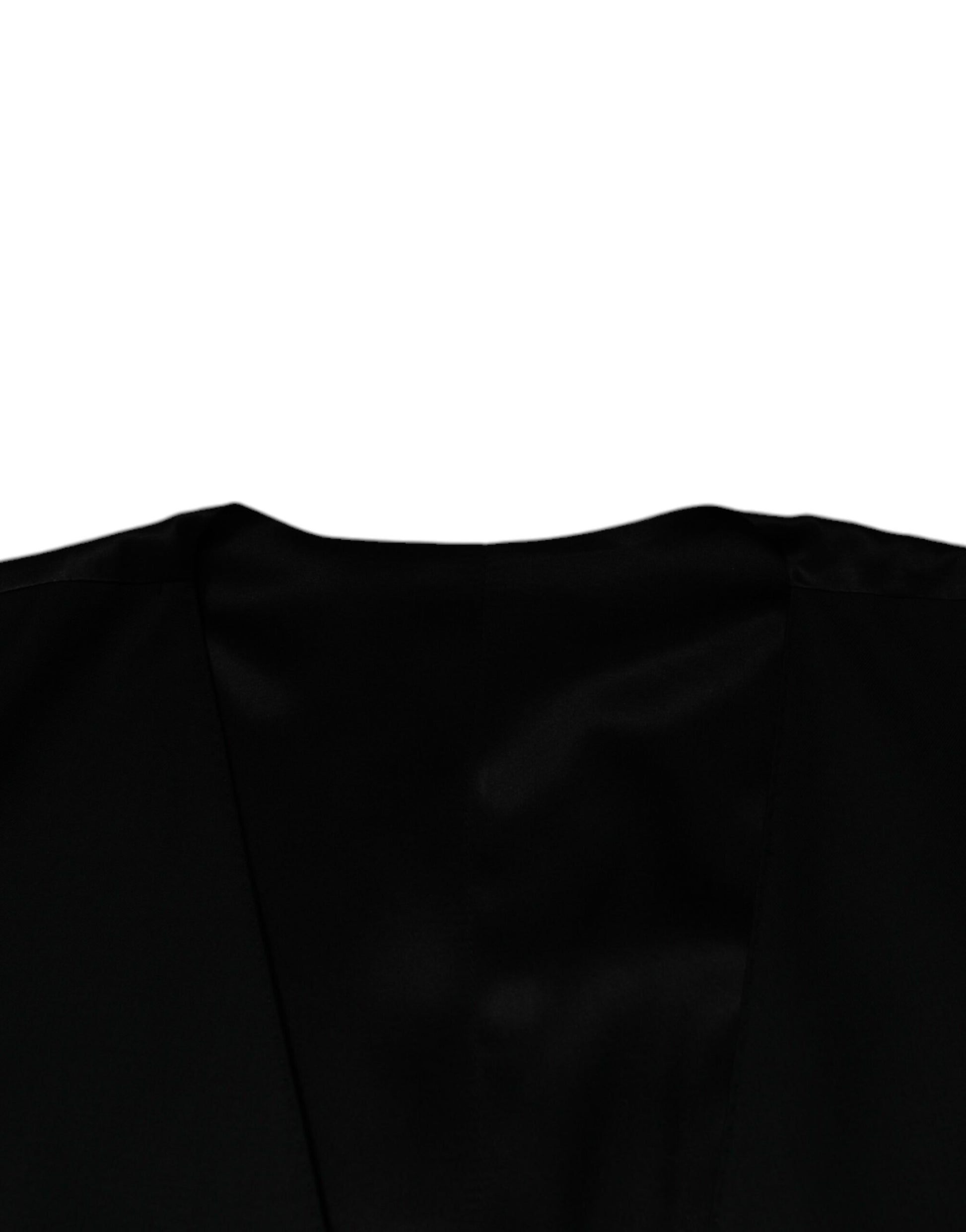 Schwarze Weste aus Wolle für formelle Anlässe für Herren