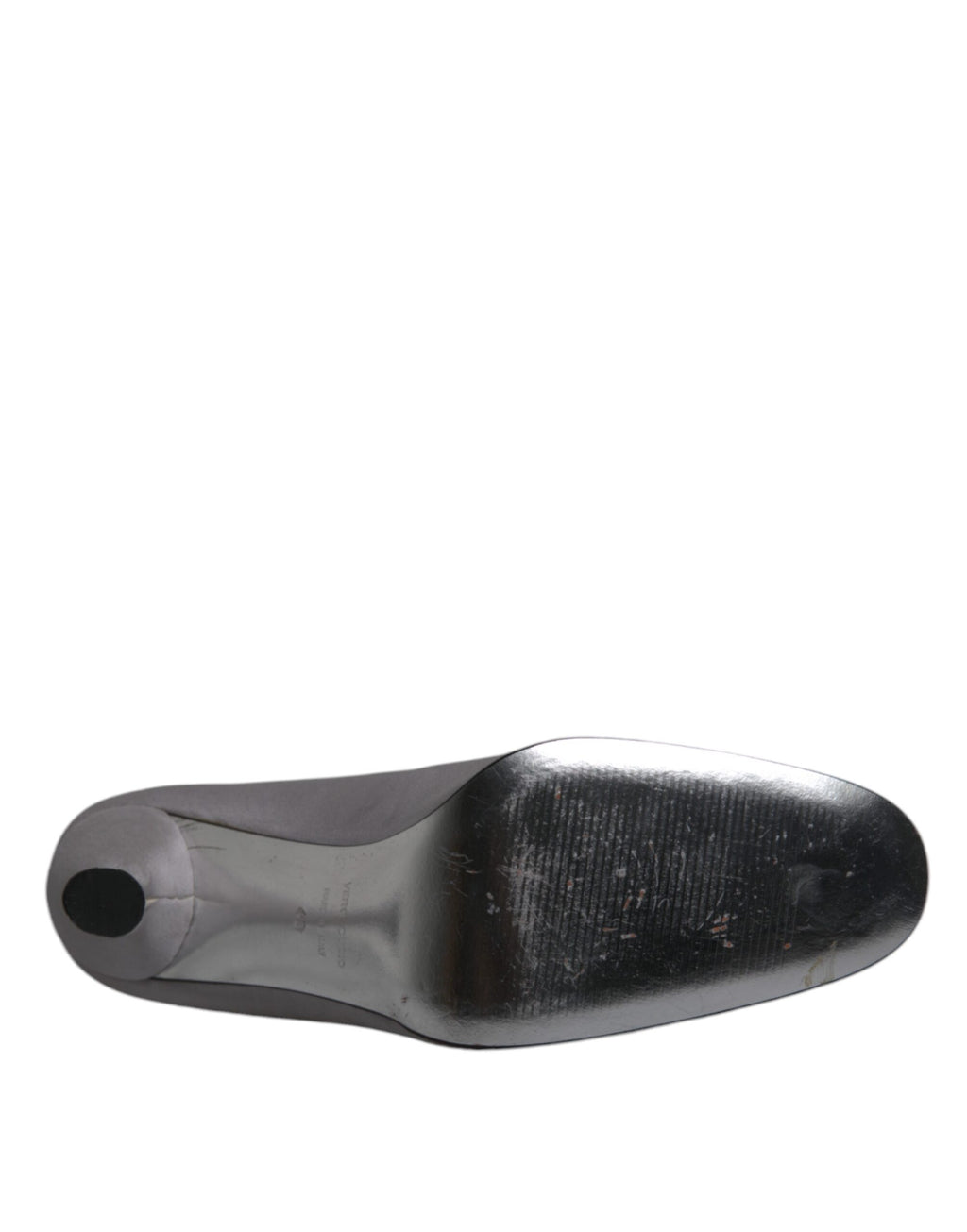 Graue Wildleder Pumps mit hohem Absatz