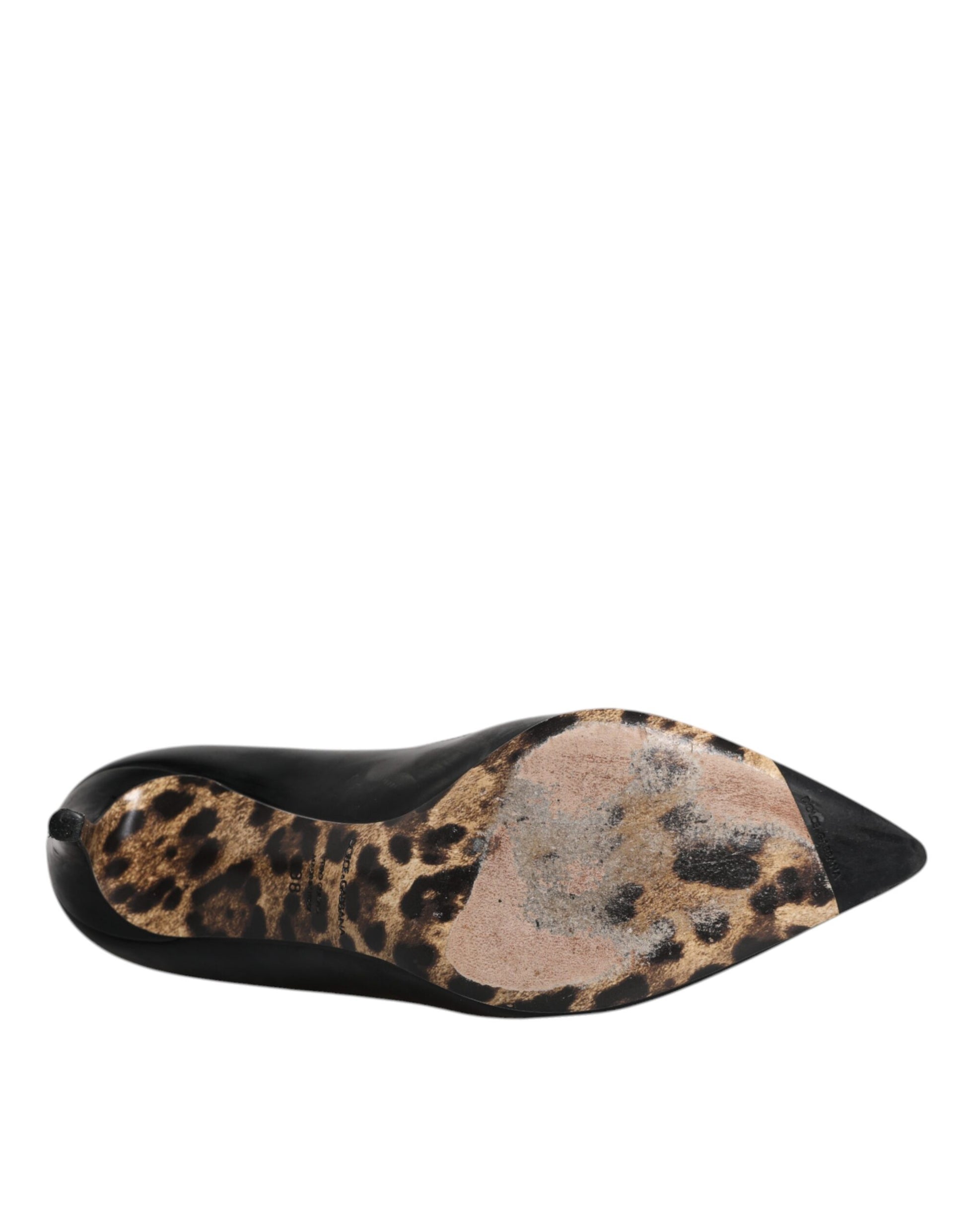 Schwarze Pumps aus Kalbsleder mit Stilettoabsatz