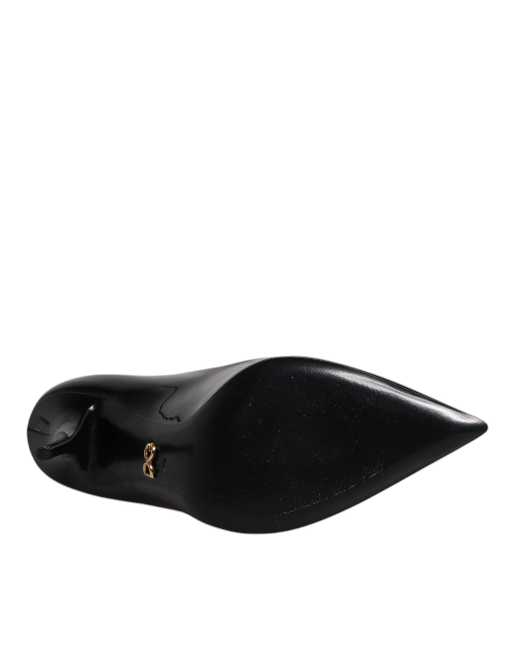 Schwarze Lackleder High Heels Pumps Schuhe