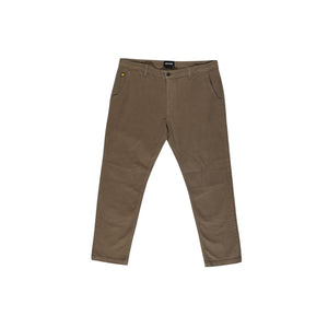 Beige Baumwollhose