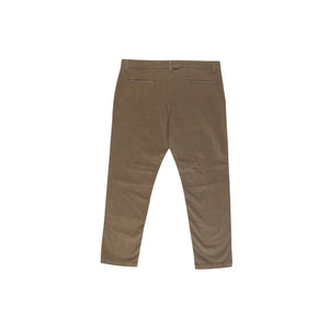 Beige Baumwollhose