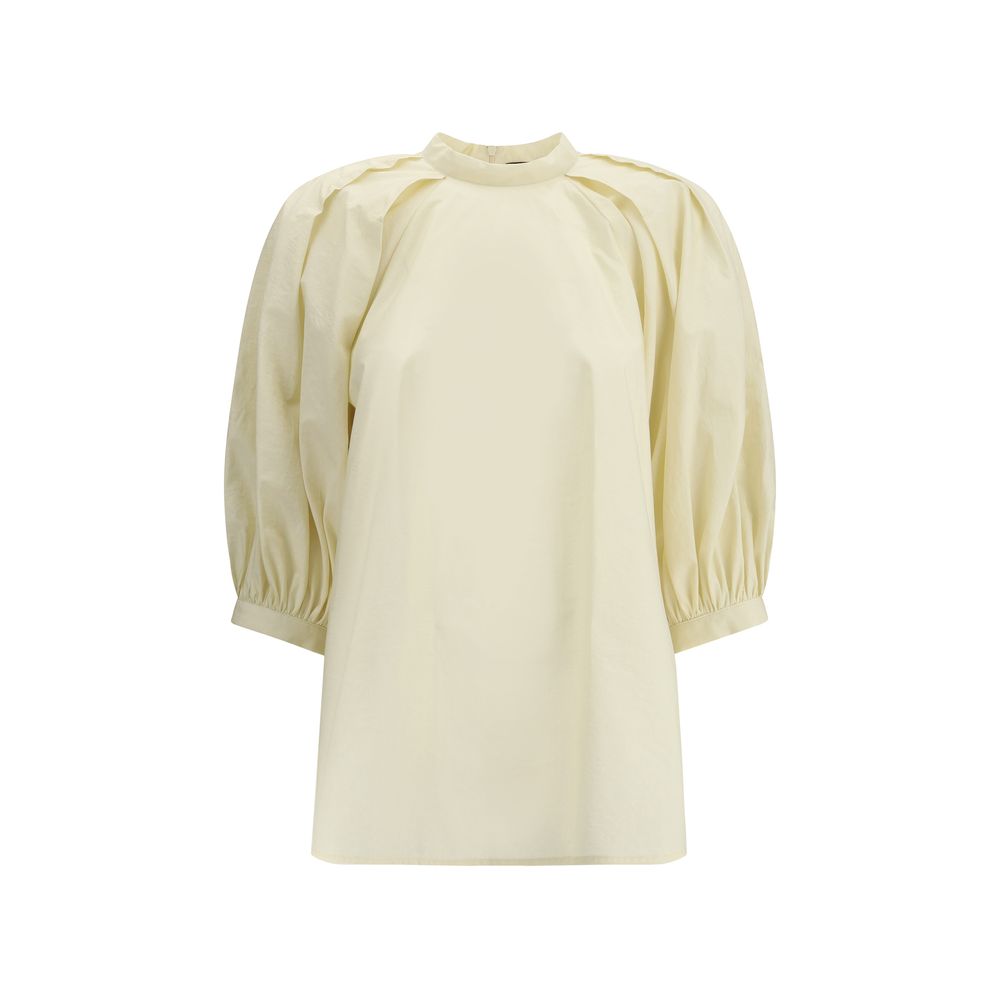 Bluse mit Ballonärmeln