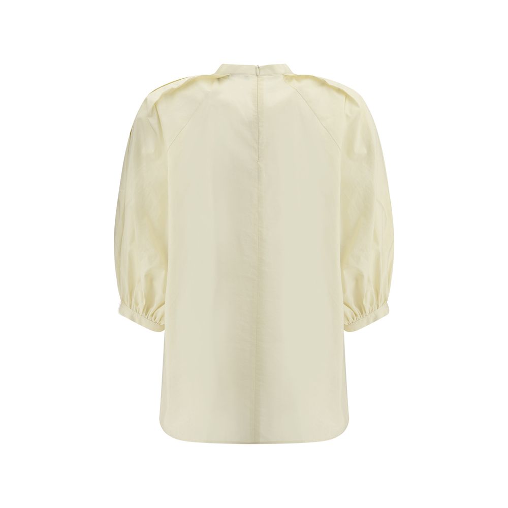 Bluse mit Ballonärmeln