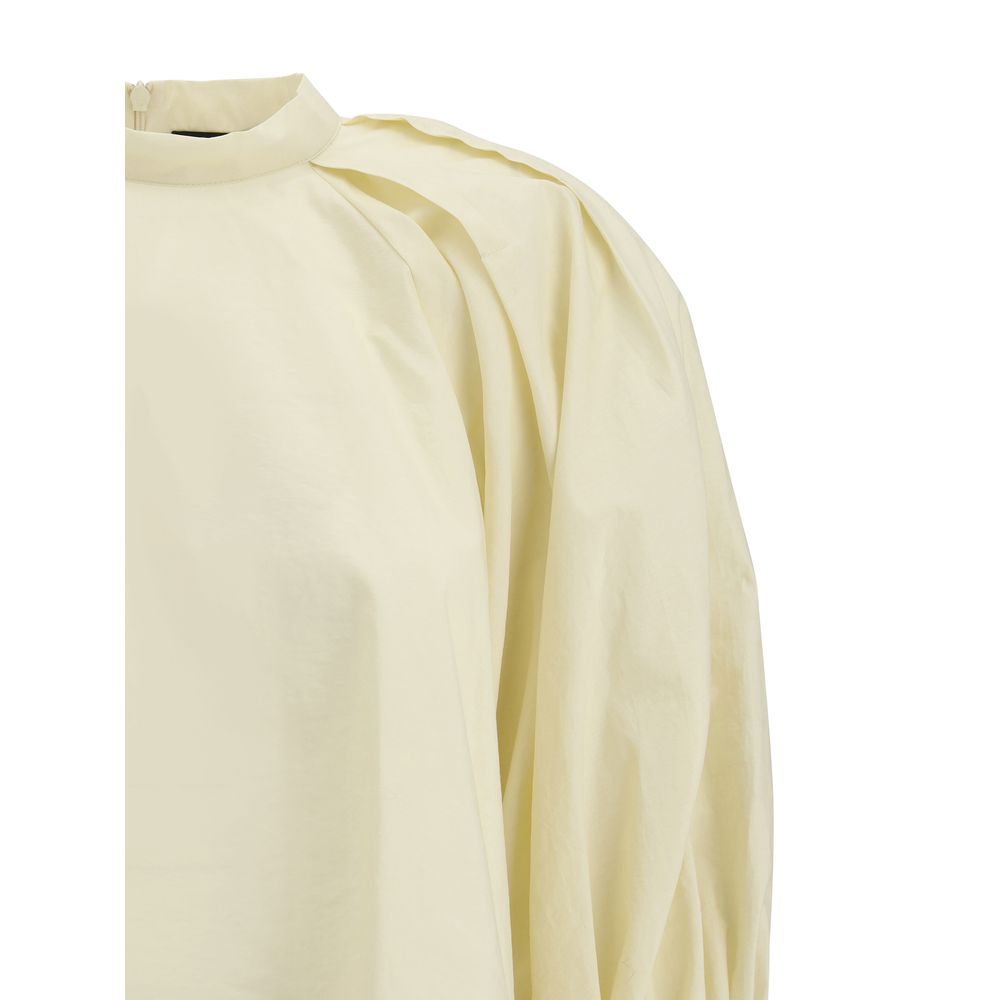 Bluse mit Ballonärmeln