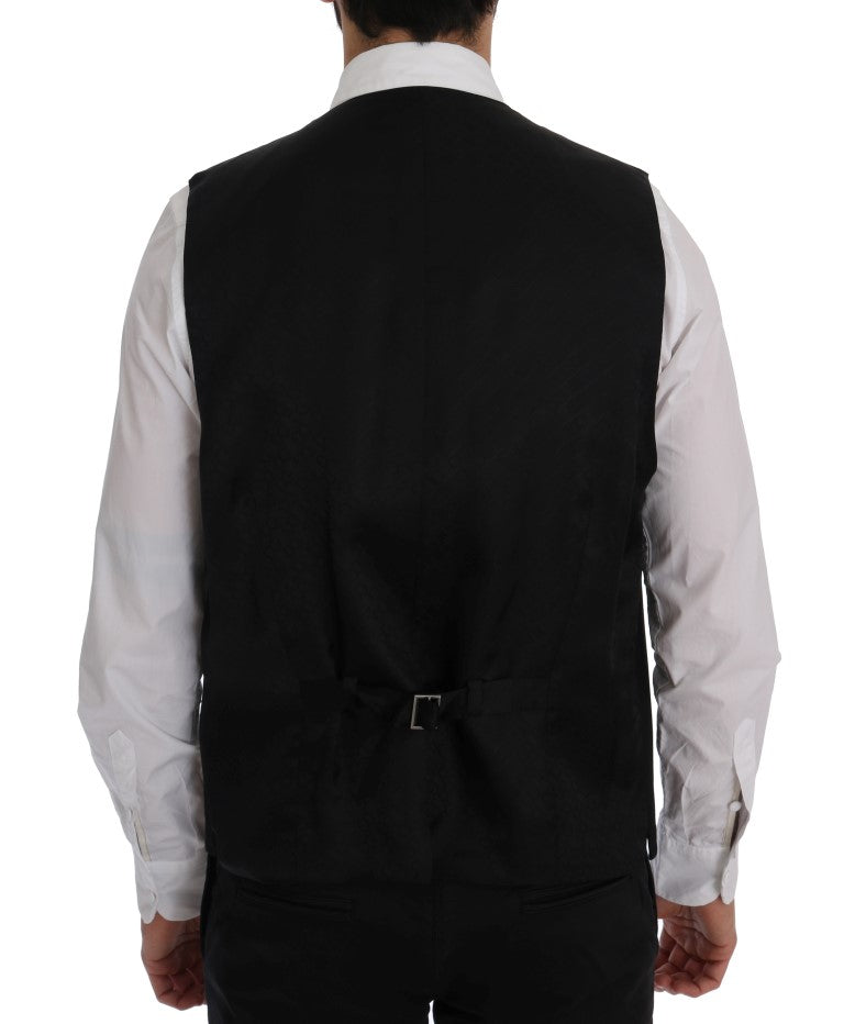 Schwarze STAFF Wollstretchweste