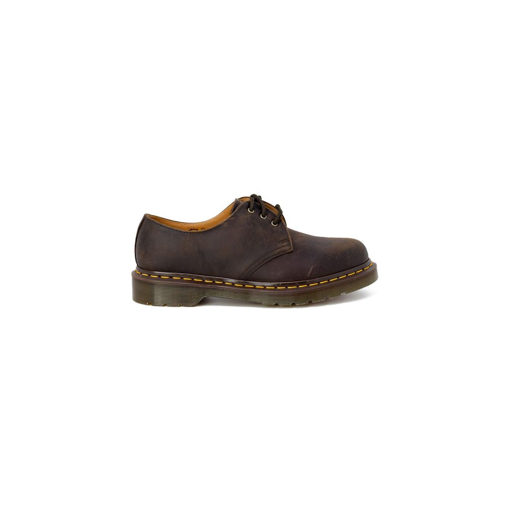 Braune Oxfords und Derbys aus Leder
