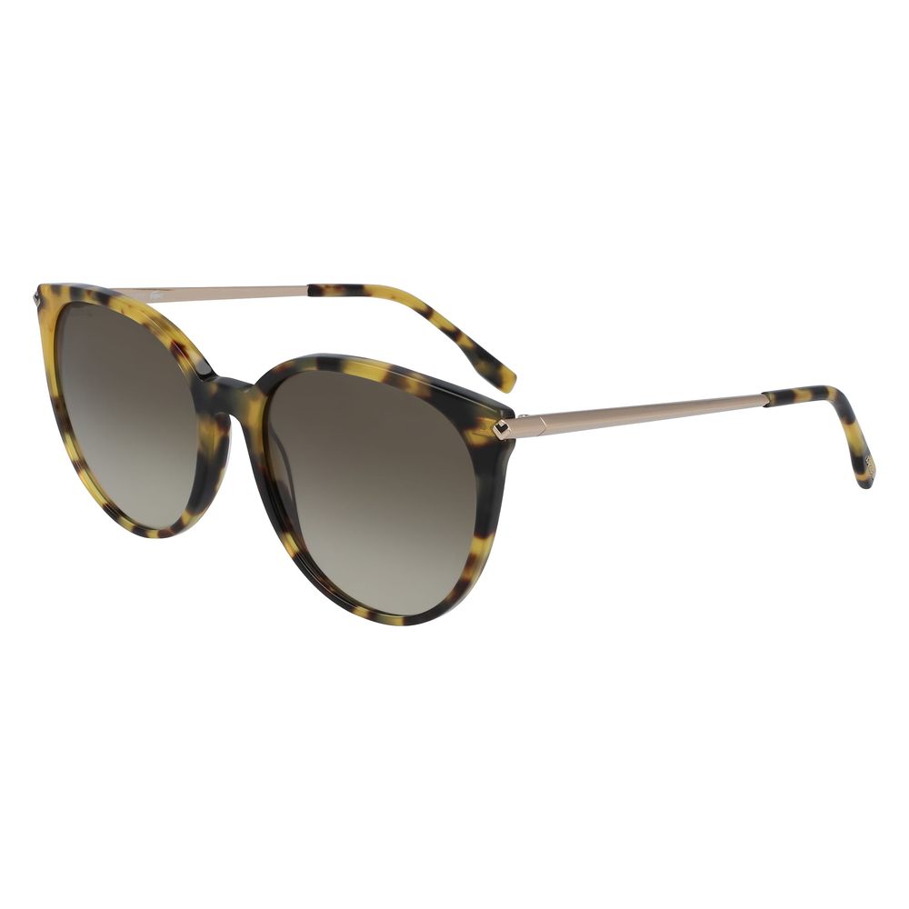 Braune Sonnenbrille aus Metall