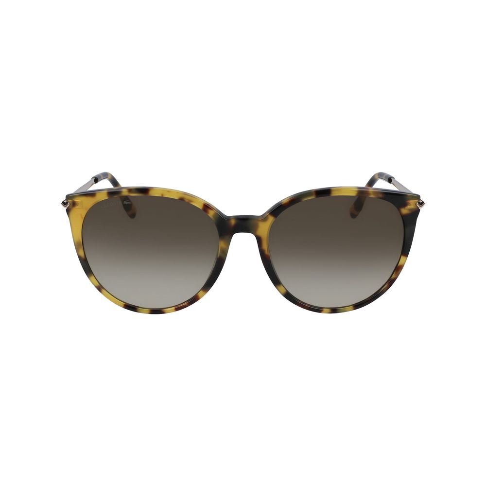 Braune Sonnenbrille aus Metall
