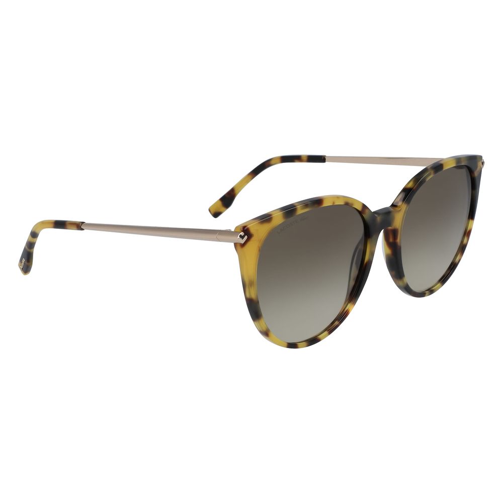 Braune Sonnenbrille aus Metall
