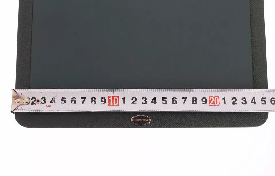 Grünes Leder-Mauspad