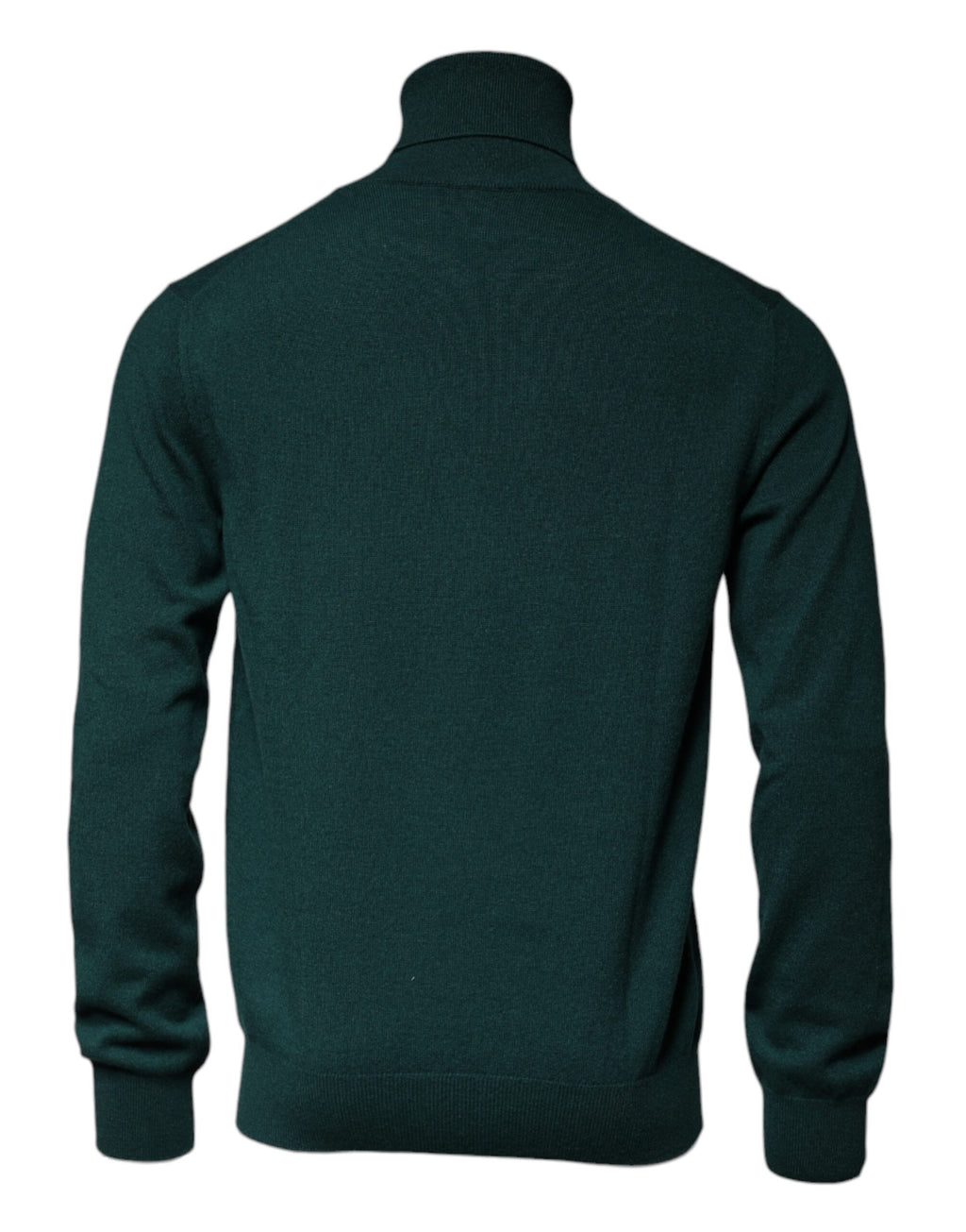 Grüner Kaschmir-Rollkragenpullover für Herren
