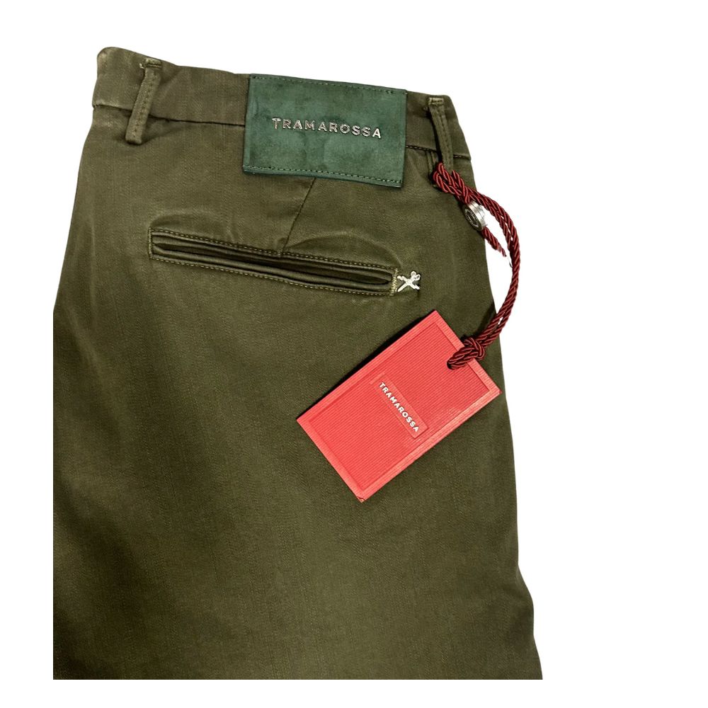 Grüne Jeans und Hose aus Baumwolle