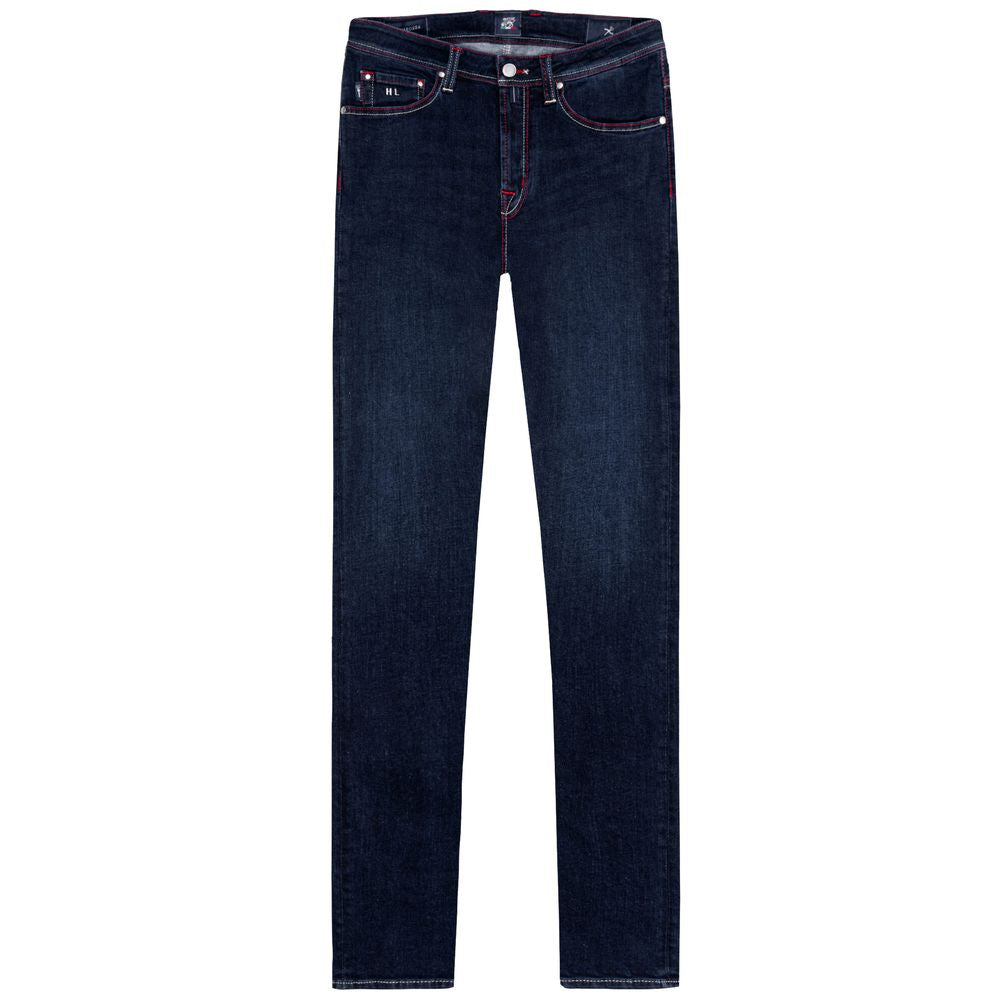 Blaue Jeans und Hose aus Baumwolle