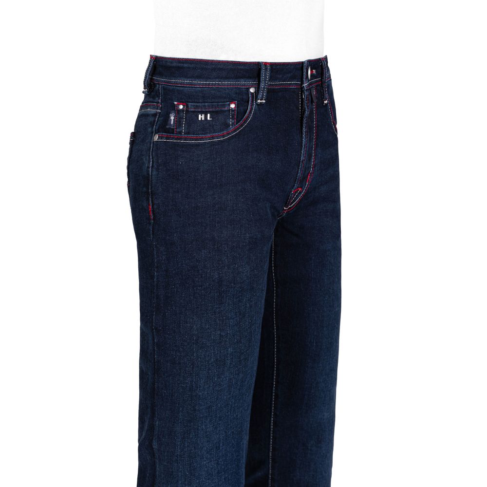 Blaue Jeans und Hose aus Baumwolle