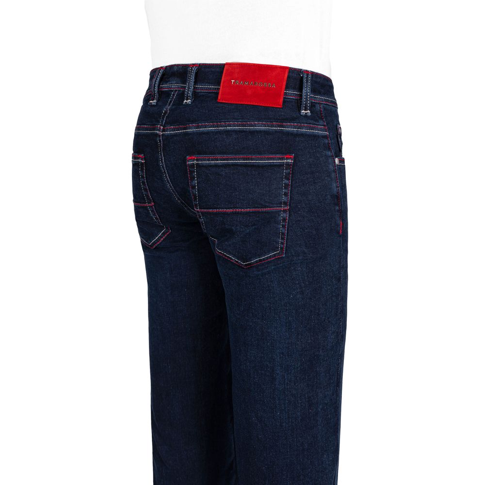 Blaue Jeans und Hose aus Baumwolle