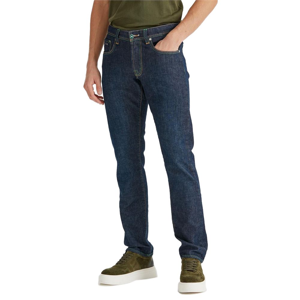 Blaue Jeans und Hose aus Baumwolle