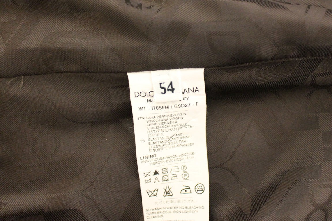 Braun gestreifte Stretch-Weste