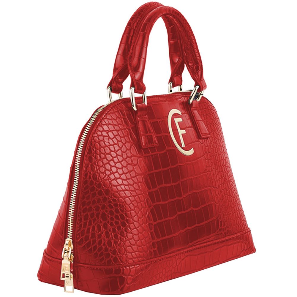 Rote Handtasche aus Polyethylen