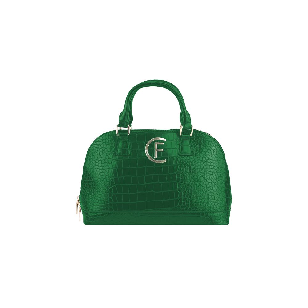 Grüne Handtasche aus Polyethylen