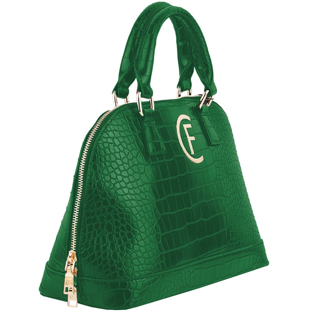 Grüne Handtasche aus Polyethylen