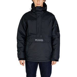 Black Nylon Jackets & Coat