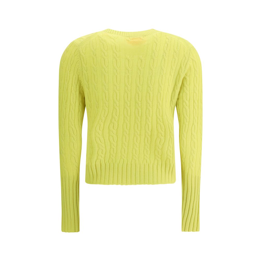 Geflochtener Kaschmirpullover