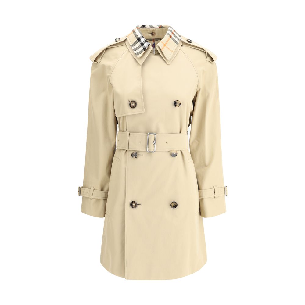 Trenchcoat mit Reihkragen
