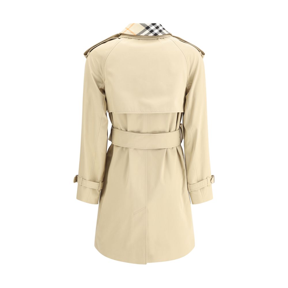 Trenchcoat mit Reihkragen