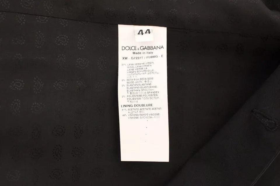 Schwarzes Woll-Seidenkleid, Weste, Jacke