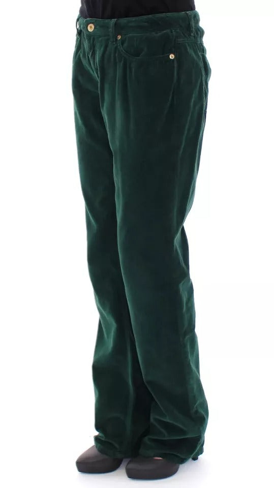 Grüne Baumwollcordhose SLIMMY Fit D&amp;G