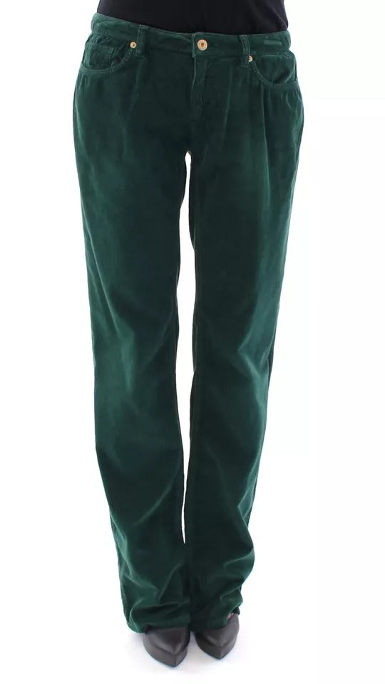 Grüne Baumwollcordhose SLIMMY Fit D&amp;G