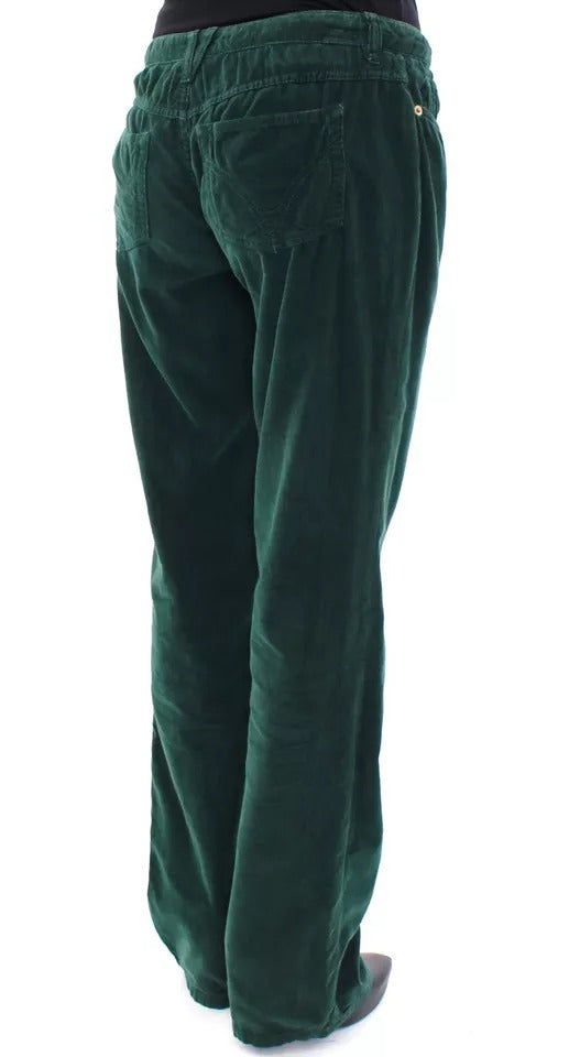 Grüne Baumwollcordhose SLIMMY Fit D&amp;G