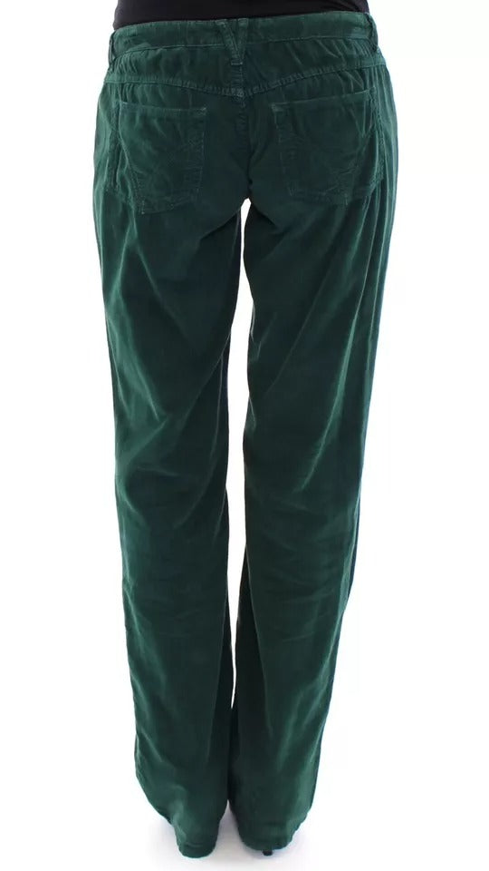 Grüne Baumwollcordhose SLIMMY Fit D&amp;G