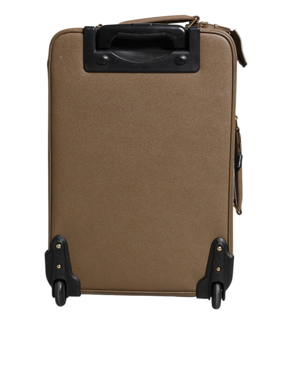 Fuchsia Khaki Leder Trolley Reisetasche mit Rädern