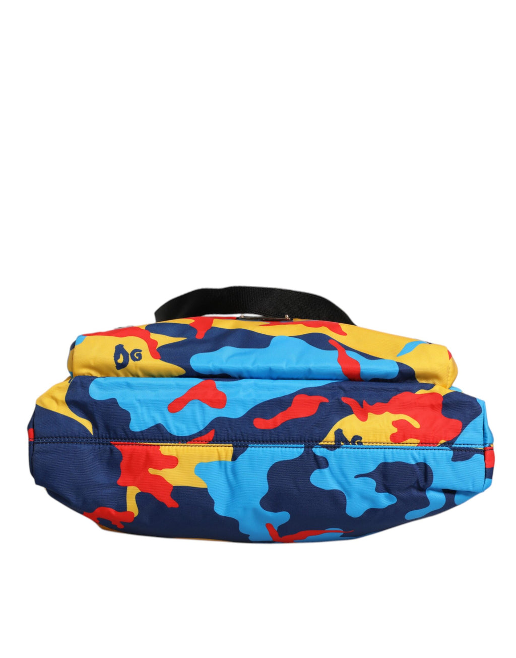 Mehrfarbige Einkaufstasche aus Nylon mit Camouflage-Muster