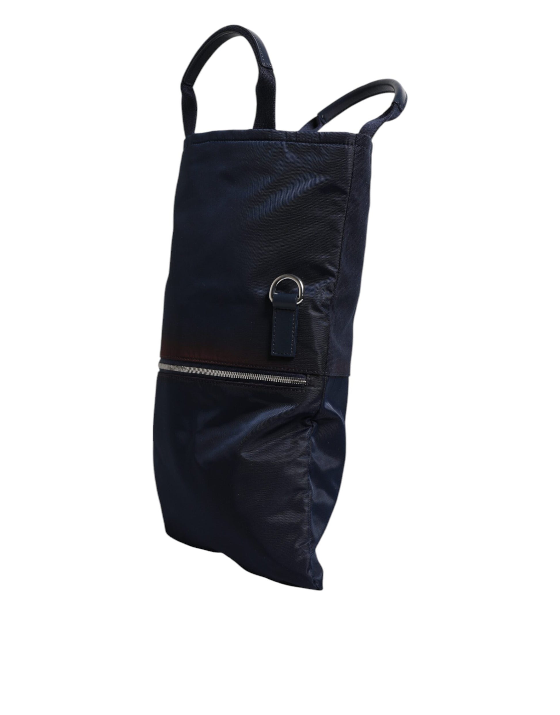 Dunkelblaue Wickeltasche aus Nylon für Babys