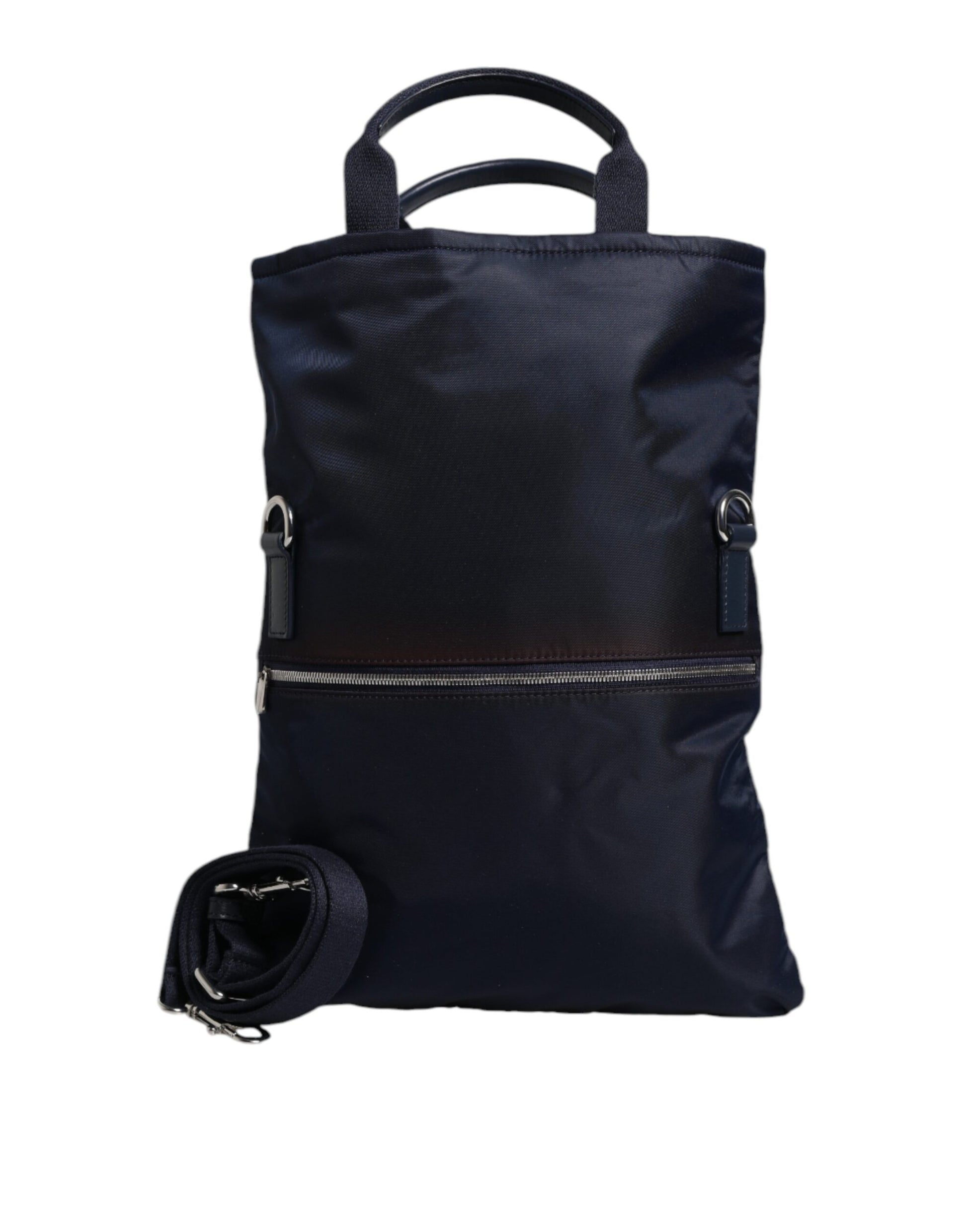 Dunkelblaue Wickeltasche aus Nylon für Babys