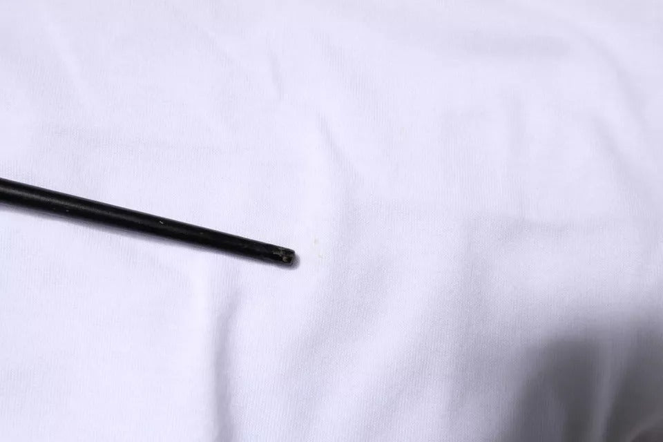 Weißes Baumwoll-T-Shirt mit Rundhalsausschnitt und Logo-Print