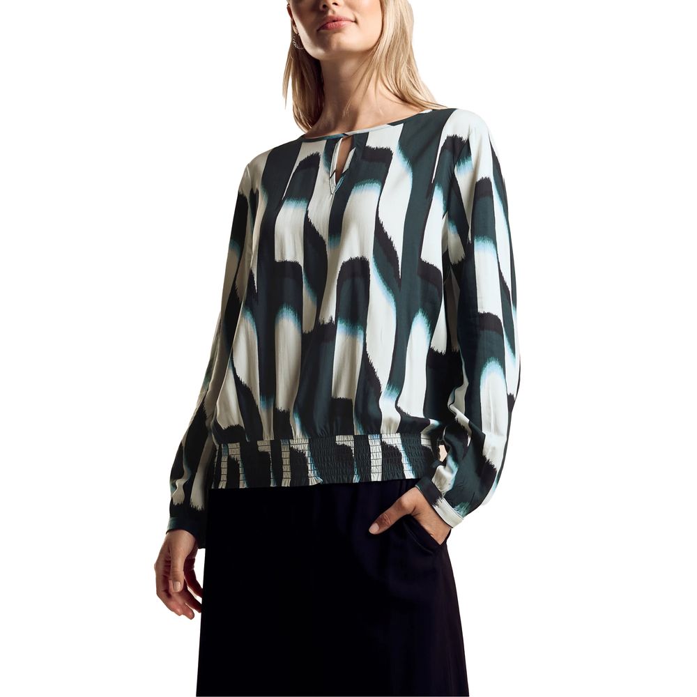 Grüne Viskosebluse